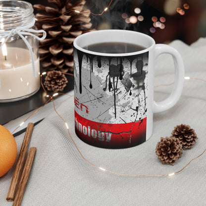 Graffiti Style Ceramic Coffee Cup - 11oz & 15oz - Urban Art Design