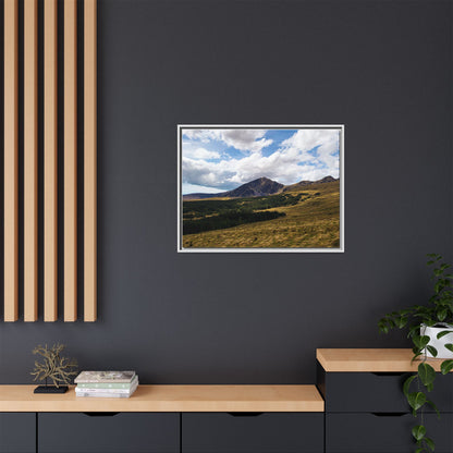 Mount Brandon Matte Canvas, Framed (Multi-color)