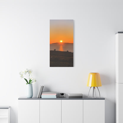 Sunset Ring of Kerry Matte Canvas, Stretched, 1.25"