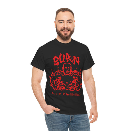 Burn Unisex Heavy Cotton Tee