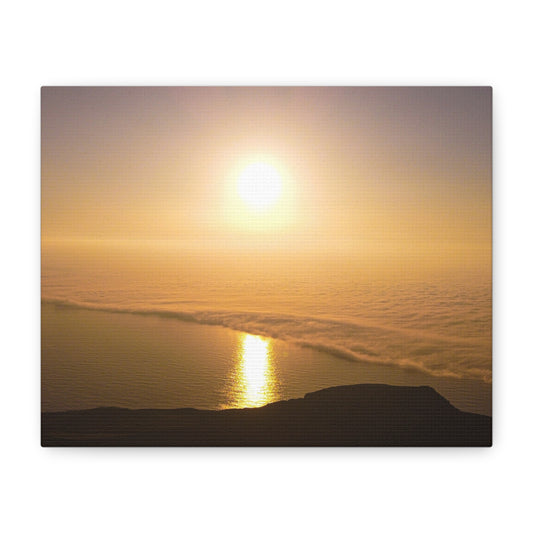 Sunset on Mount Brandon Matte Canvas, Stretched, 1.25"