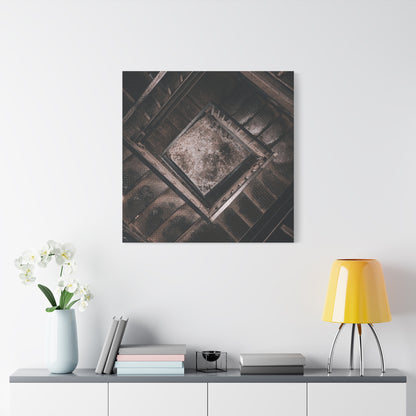 Stairs to Demon World Matte Canvas, Stretched, 1.25"