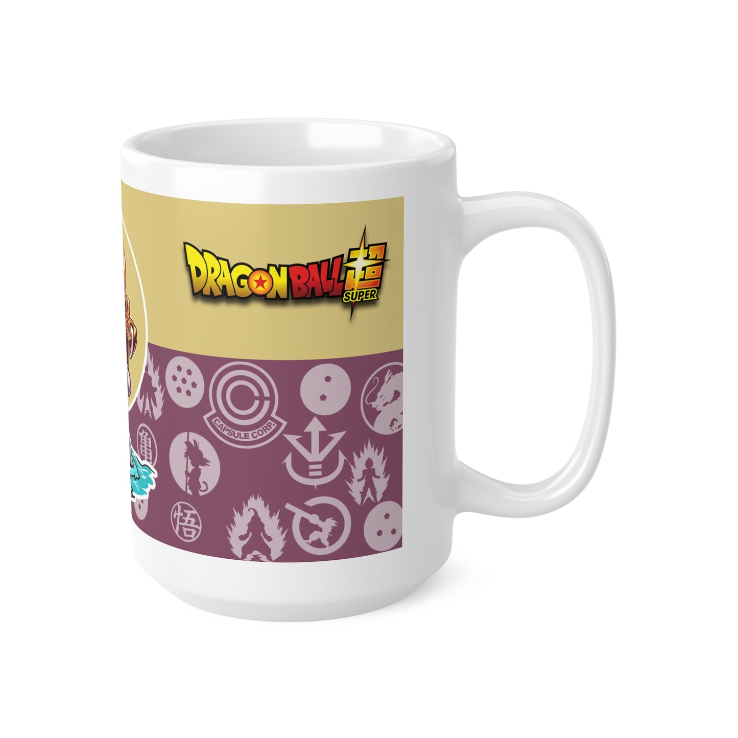 Dragon Ball Super Ceramic Coffee Mug - 11oz & 15oz - Perfect for Anime Fans