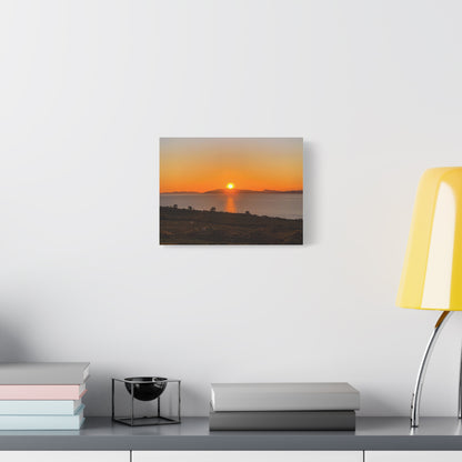 Sunset Ring of Kerry Matte Canvas, Stretched, 1.25"