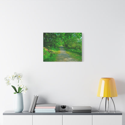Listowel River Walk Matte Canvas, Stretched, 1.25"