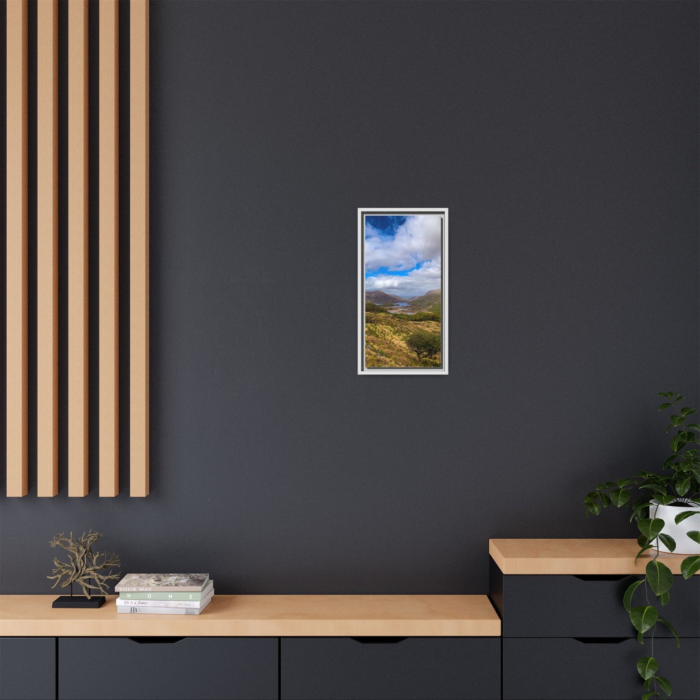 Matte Canvas, Framed (Multi-color)