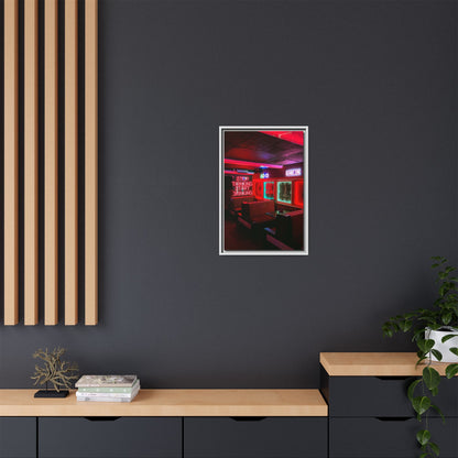 The Mermaids Night Club Matte Canvas, Framed (Multi-color)