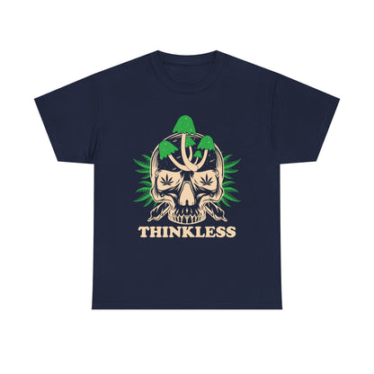 Mushroom Skull 'THINKLESS' T-Shirt