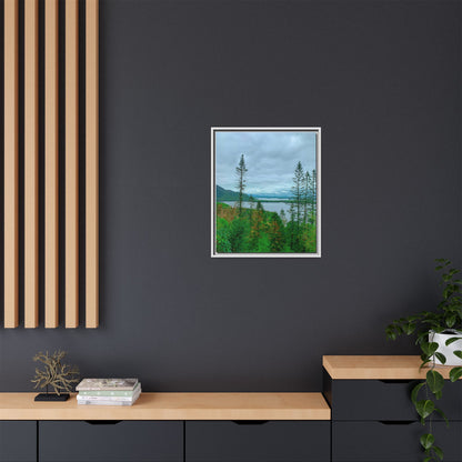 Torc Mountain Trail 2 Matte Canvas, Framed (Multi-color)