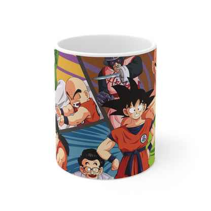 Dragon Ball Z Ceramic Coffee Mugs - Fun Cartoon Characters - Perfect for Fans!