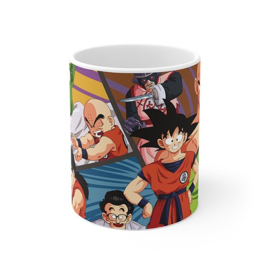 Dragon Ball Z Ceramic Coffee Mugs - Fun Cartoon Characters - Perfect for Fans!