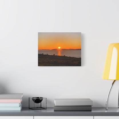 Sunset Ring of Kerry Matte Canvas, Stretched, 1.25"
