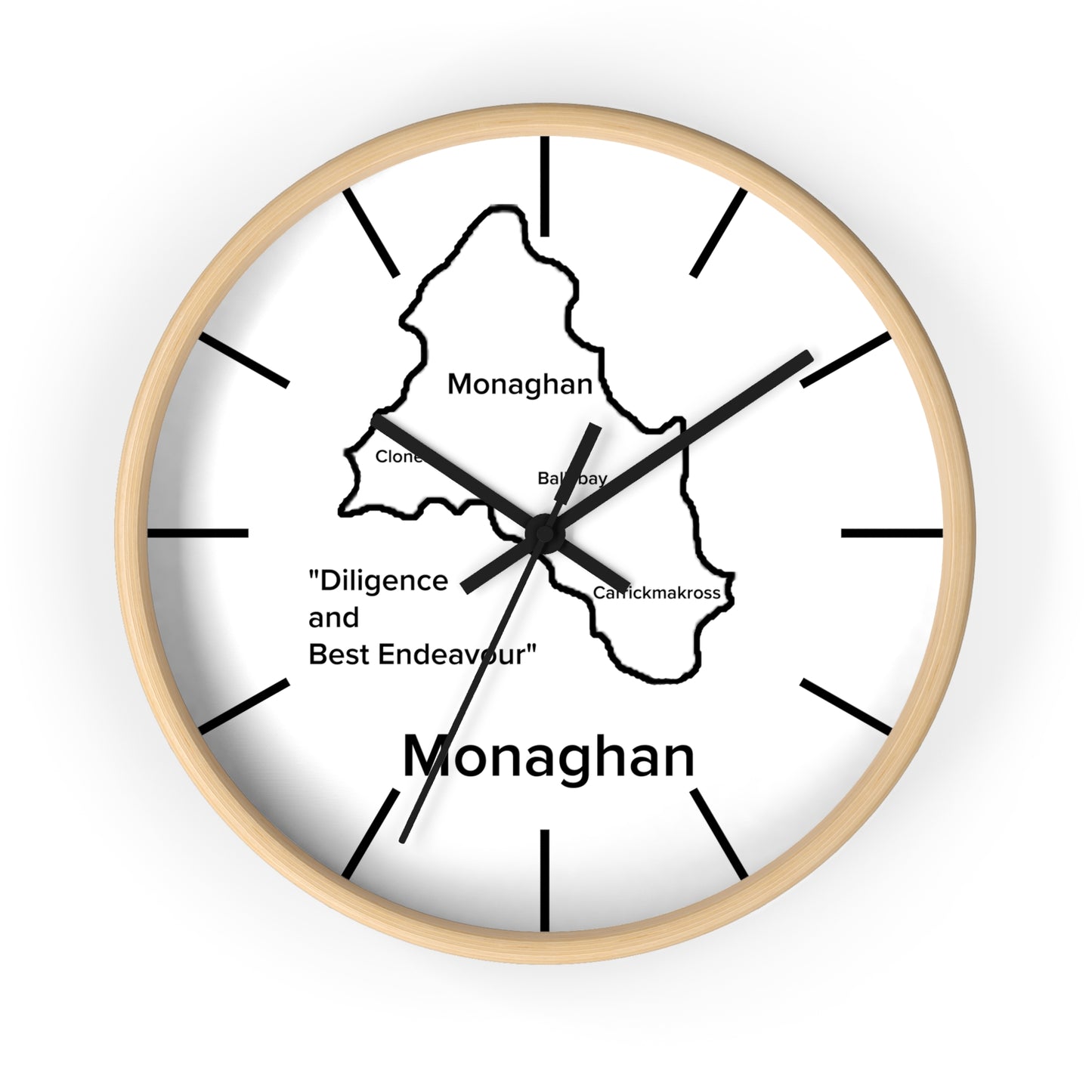 Monaghan County Wall Clock
