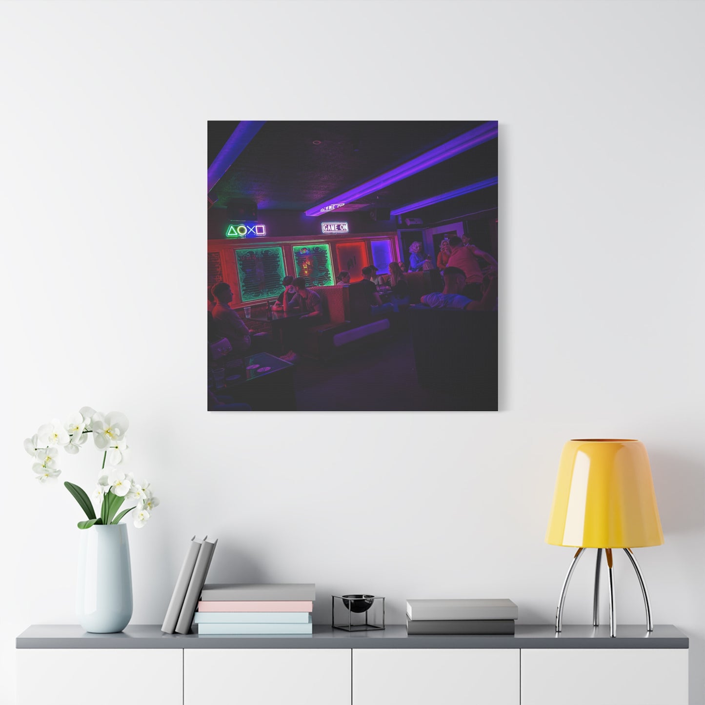 The Mermaids Nite Club Matte Canvas, Stretched, 1.25"