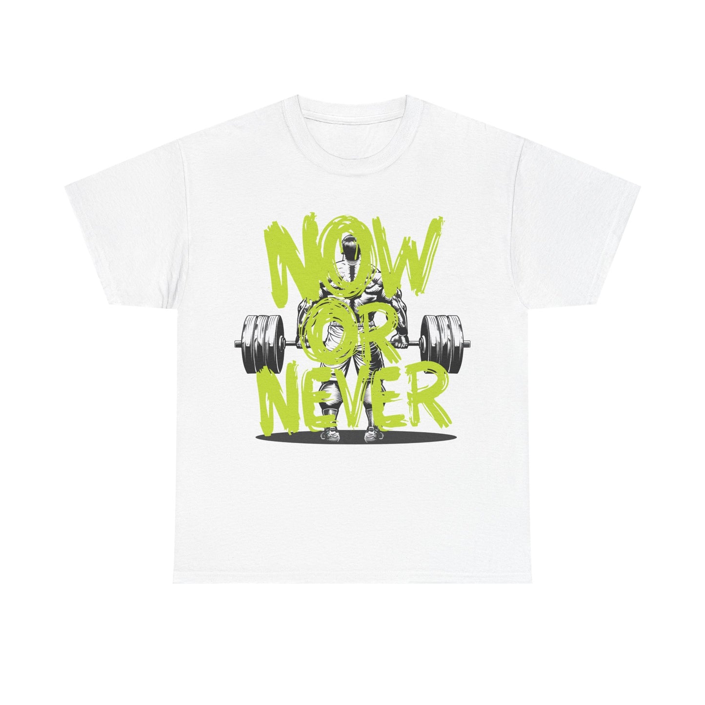 Now Or Never Unisex Heavy Cotton Tee