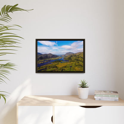 Ladies View Killarney Matte Canvas, Framed (Multi-color)