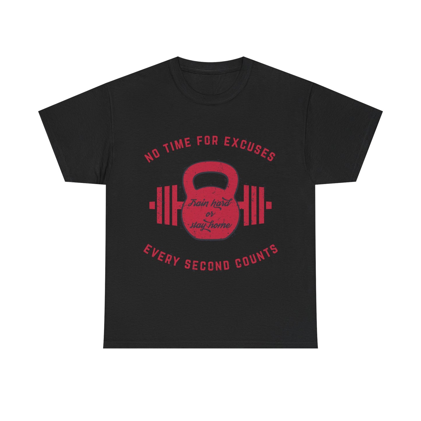 No Time For Excuse Unisex Heavy Cotton Tee