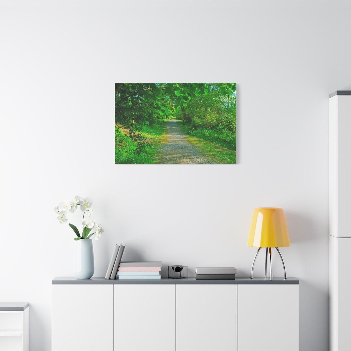 Listowel River Walk Matte Canvas, Stretched, 1.25"