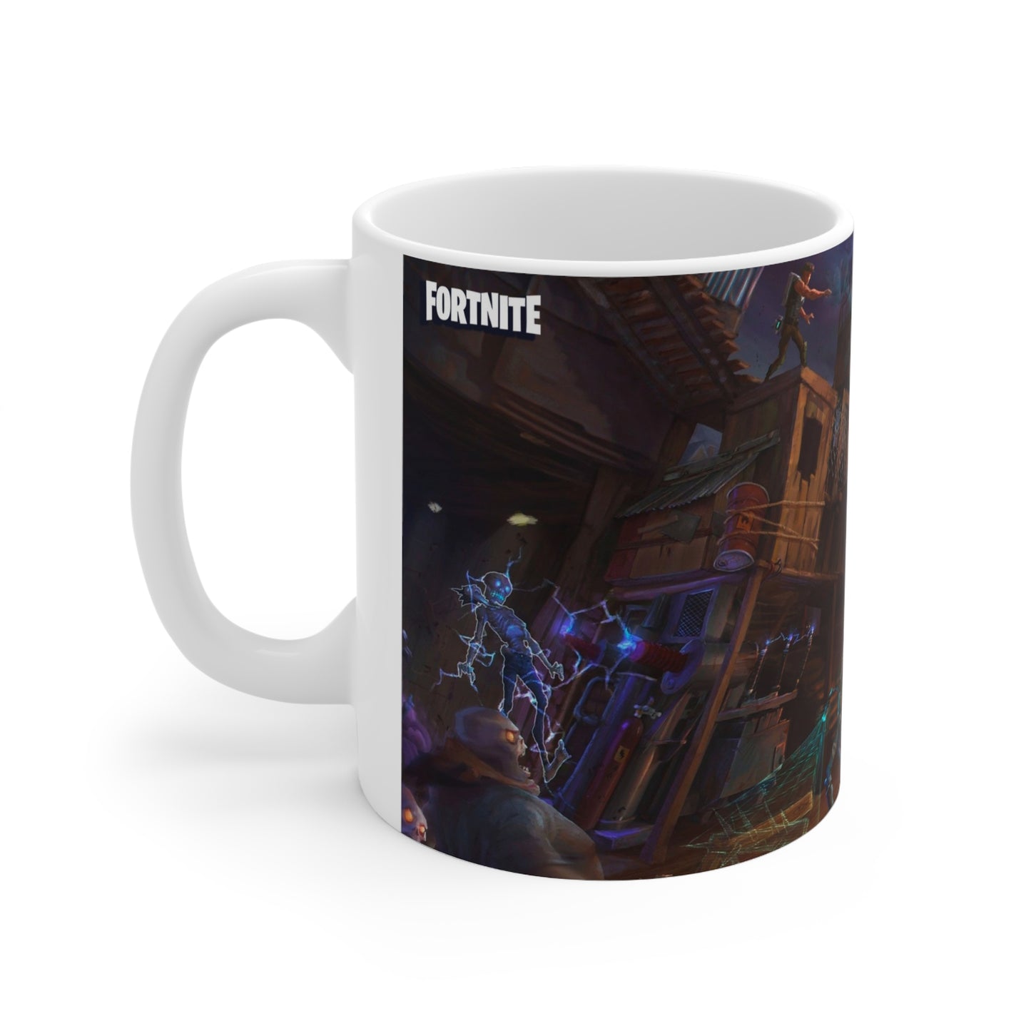 Fortnite-Themed Ceramic Coffee Cups - 11oz & 15oz Gaming Mugs for Coffee Lovers