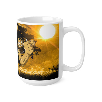 Dragon-Inspired Ceramic Coffee Cups - 11oz & 15oz - Perfect for Anime Fans!
