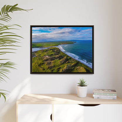 Kerry Landscape Matte Canvas, Framed (Multi-color)