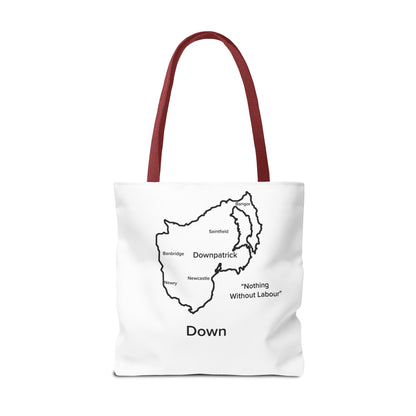 Down Tote Bag White Edition