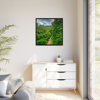 Torc Trail Matte Canvas, Framed (Multi-color)