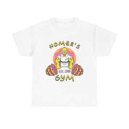 Homer "Monster MODE" White Unisex Heavy Cotton Tee