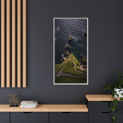 Dunquin Pier Matte Canvas, Framed (Multi-color)