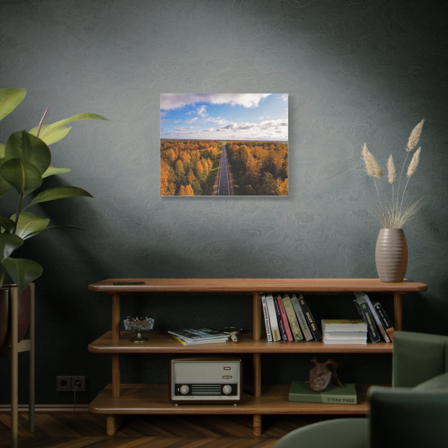 Somewhere in Lithuania Matte Canvas, Stretched, 1.25"