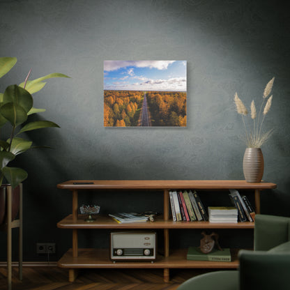 Somewhere in Lithuania Matte Canvas, Stretched, 1.25"