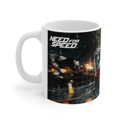Need for Speed Ceramic Coffee Mug - 11oz & 15oz Racing Design