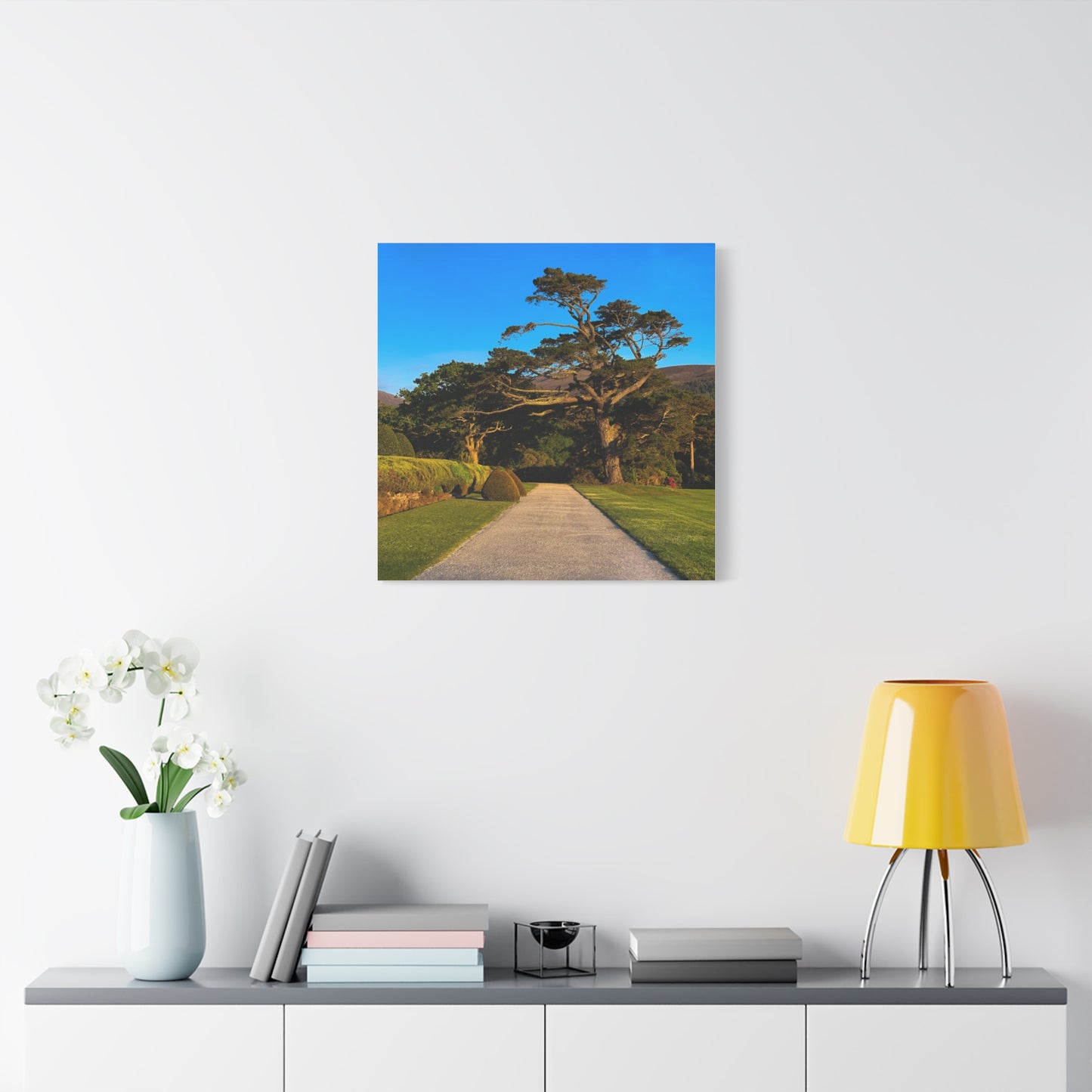 Muckross House Garden Matte Canvas, Stretched, 1.25"