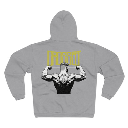 CrossFit Unisex Hooded Zip Sweatshirt - Perfect for Fitness Enthusiasts