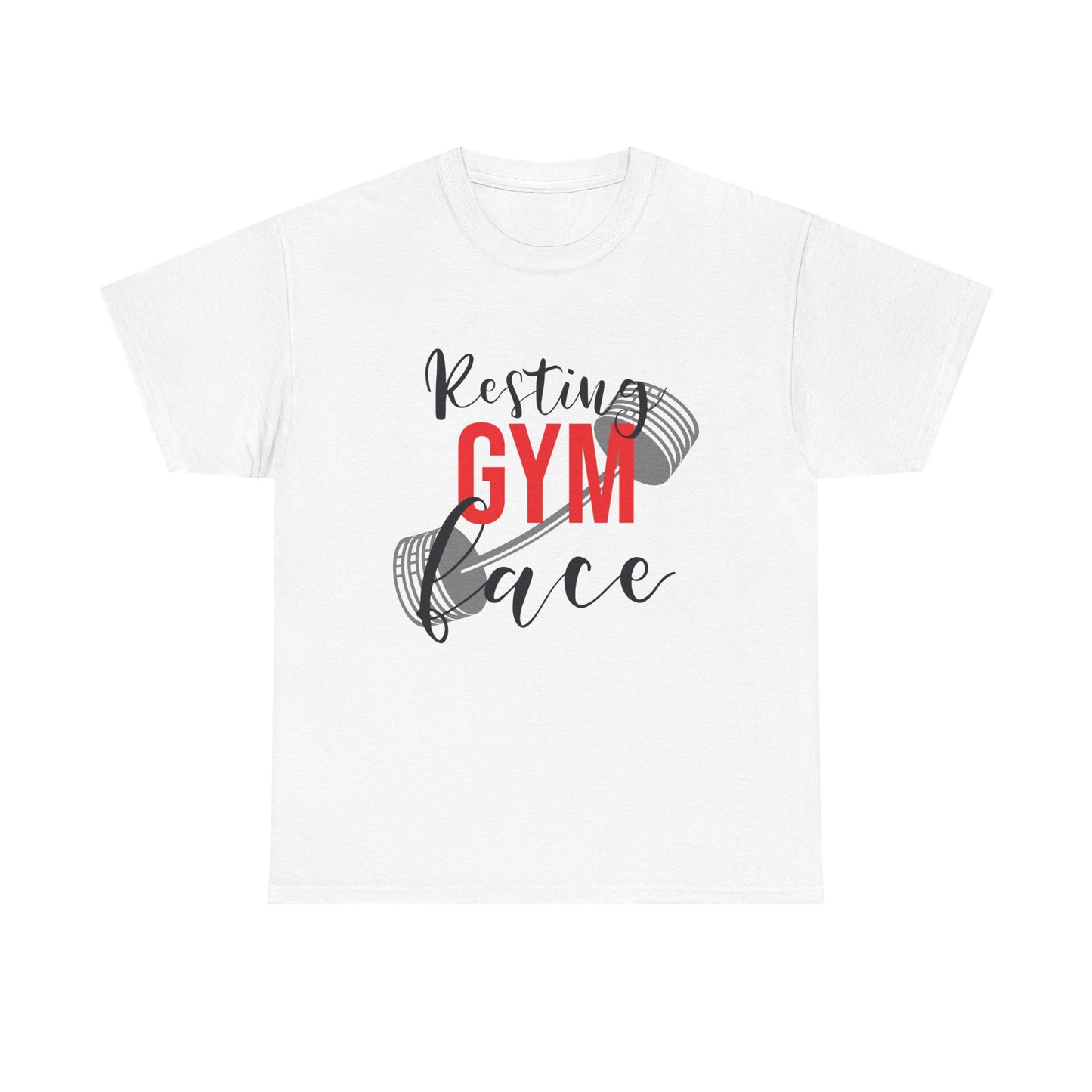Resting Gym Face Unisex Heavy Cotton Tee - Lift with Humor