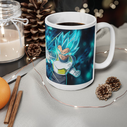 Super Saiyan Energy Ceramic Coffee Mug - 11oz & 15oz