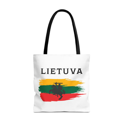 Cultural Spirit Tote Bag - Celebrate Lithuania with Vibrant Design