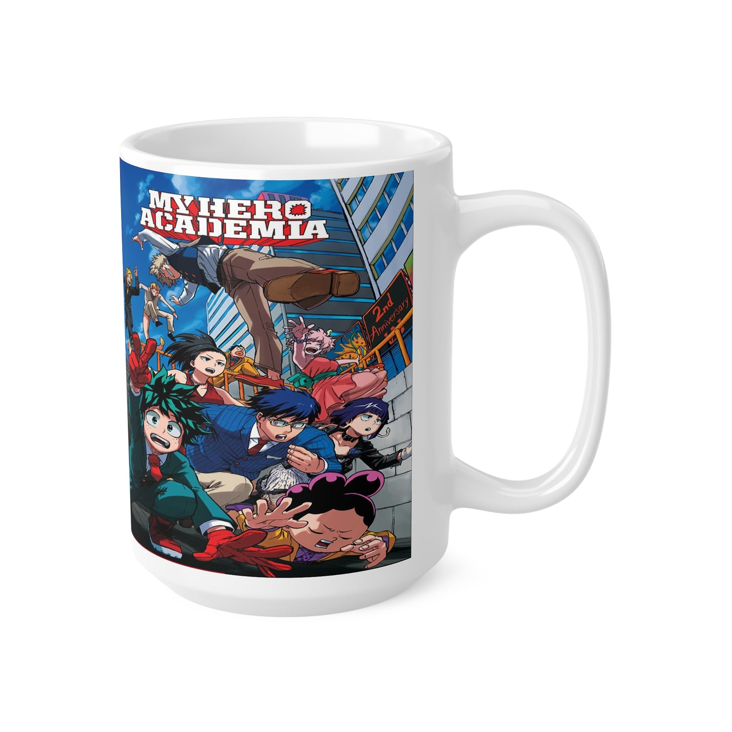 My Hero Academia Ceramic Coffee Cup - 11oz & 15oz Mug for Anime Fans