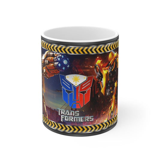 Transformers Inspired Ceramic Coffee Mugs - 11oz & 15oz Sizes