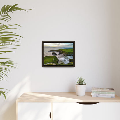 Virgin Rock Matte Canvas, Framed (Multi-color)