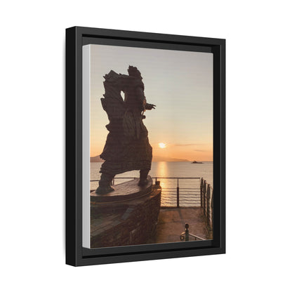 Fenit Matte Canvas, Framed (Multi-color)