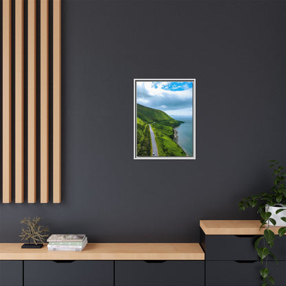 Ring of Kerry Drive Matte Canvas, Framed (Multi-color)