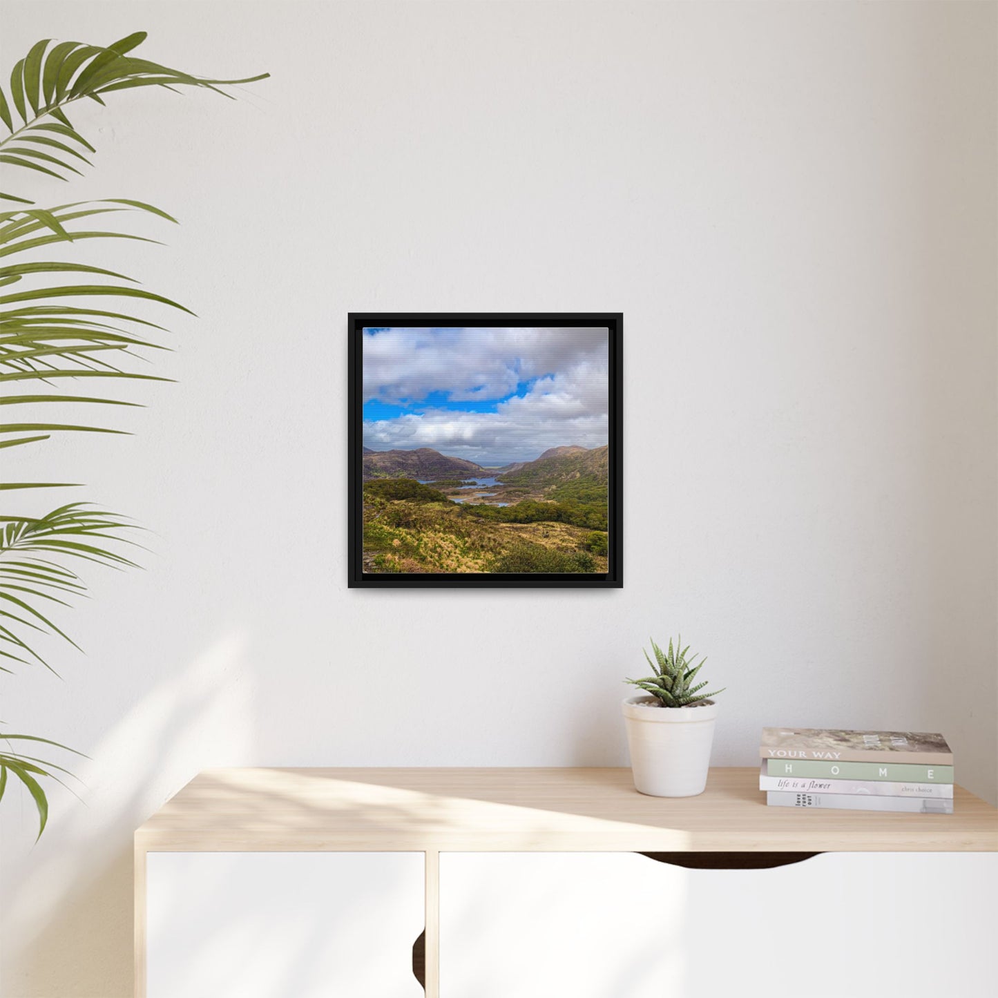 Matte Canvas, Framed (Multi-color)