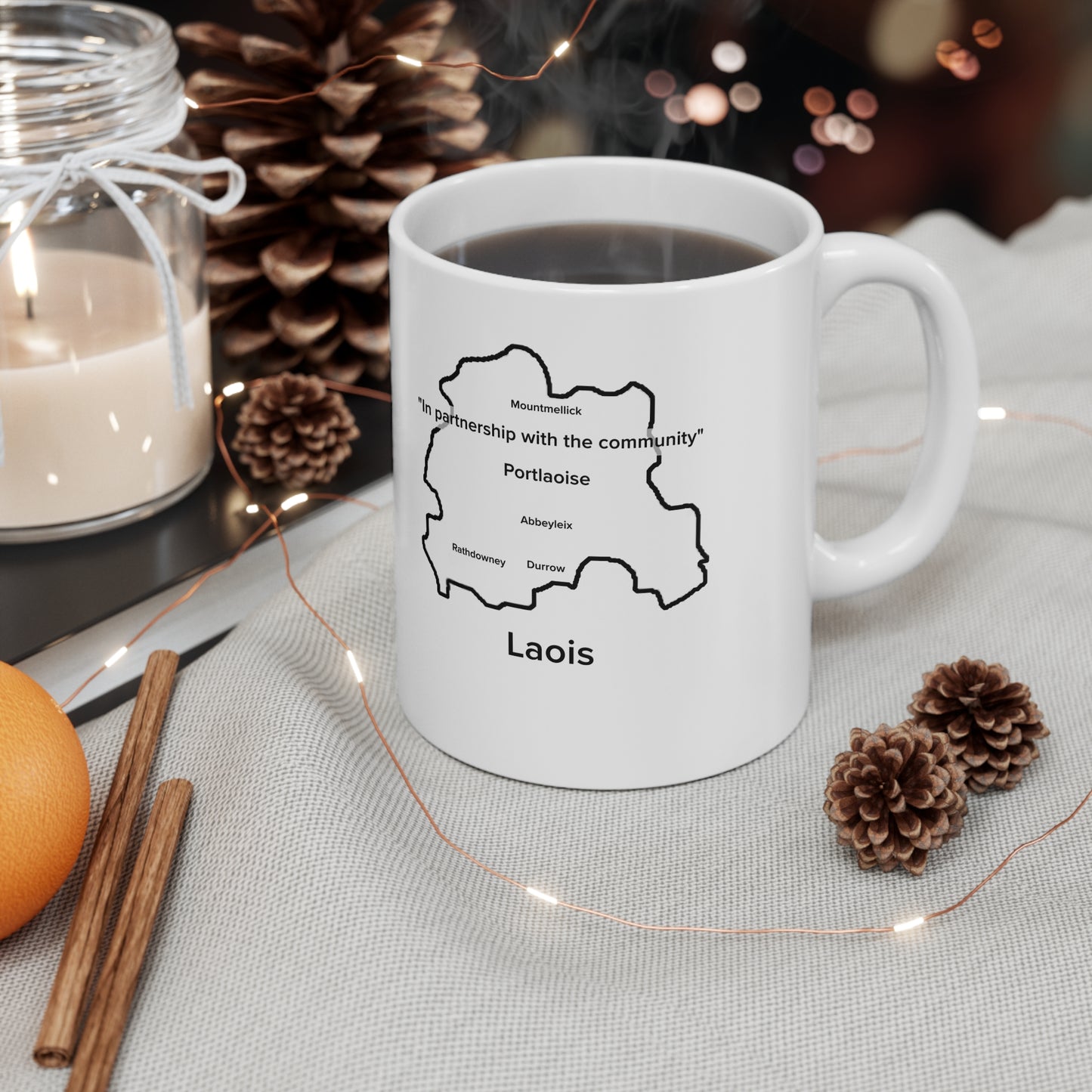 Laois Ceramic Coffee Cup - 11oz & 15oz