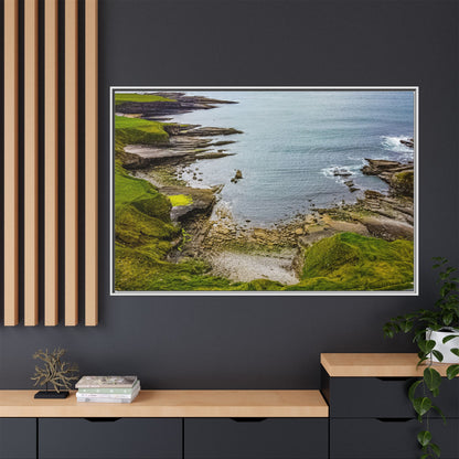 Somewhere in Sligo Matte Canvas, Framed (Multi-color)