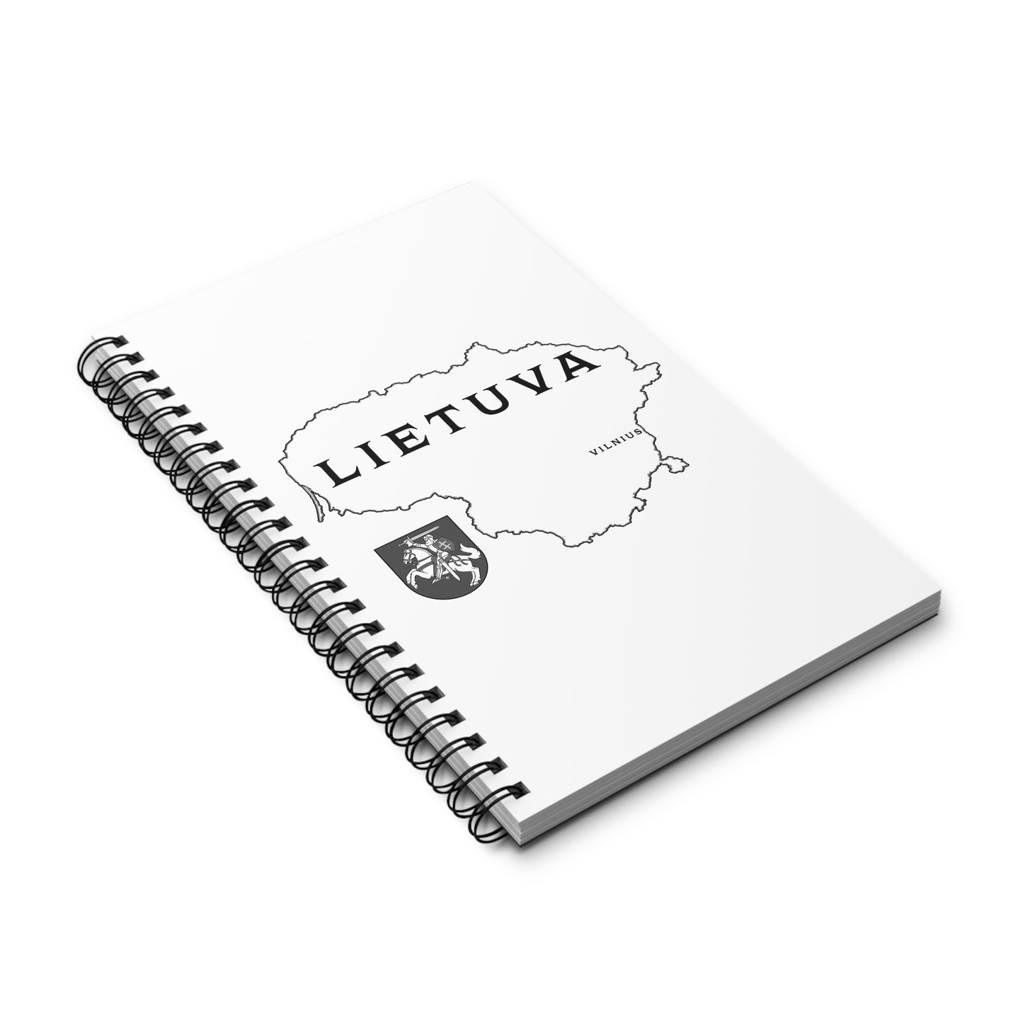 Lietuva Spiral Journal - Perfect for Travel Notes, Gifts, and Daily Inspiration