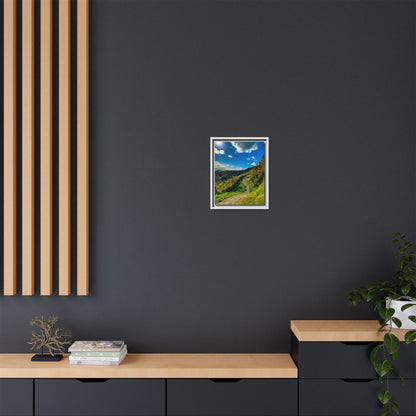 Glanageenty Forest Trail  Matte Canvas, Framed (Multi-color)