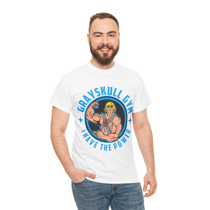 Grayskull Gym Unisex Heavy Cotton Tee - I Have The Power White