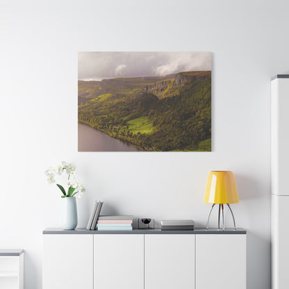 Sruth in Aghadh an Aird or The devil's Chimney Matte Canvas, Stretched, 1.25"