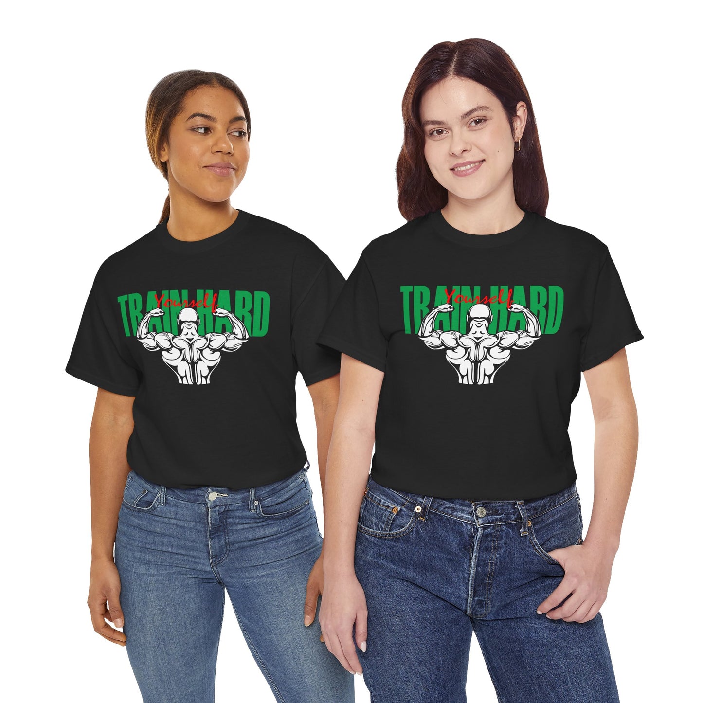 Train Hard Unisex Heavy Cotton Tee